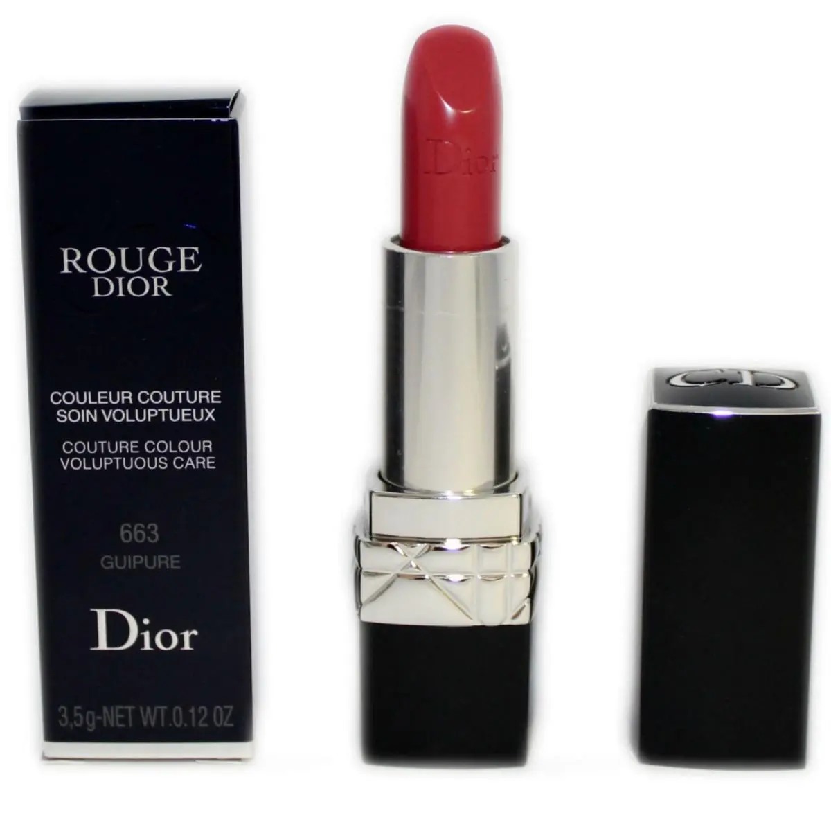 Dior Rouge Dior Couture Colour Voluptuous Care 3.5G 663-GUIPURE NIB-F002775663