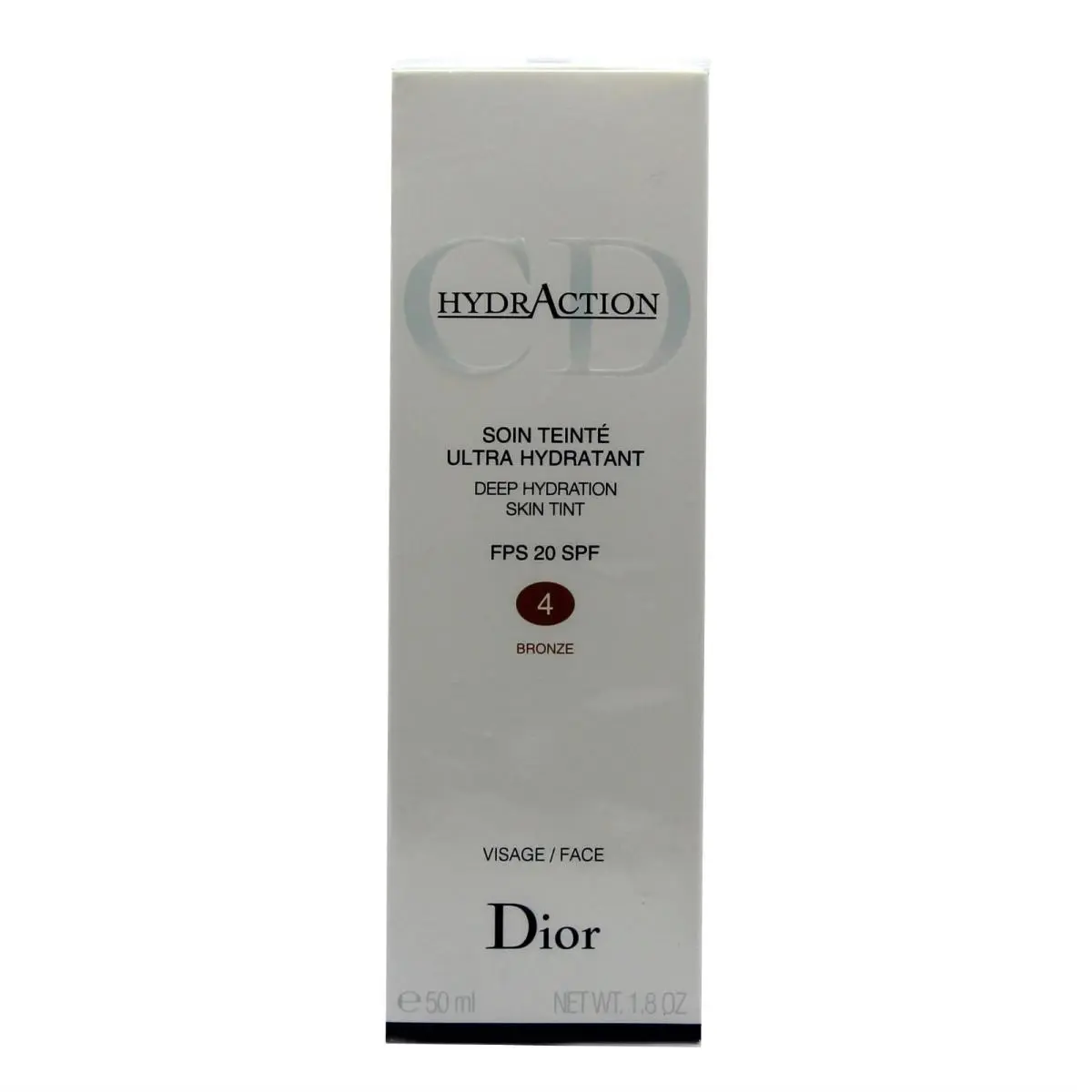 Dior Hydraction Deep Hydration Skin Tint Shade 4 Bronze Fps 20 Spf 50ML