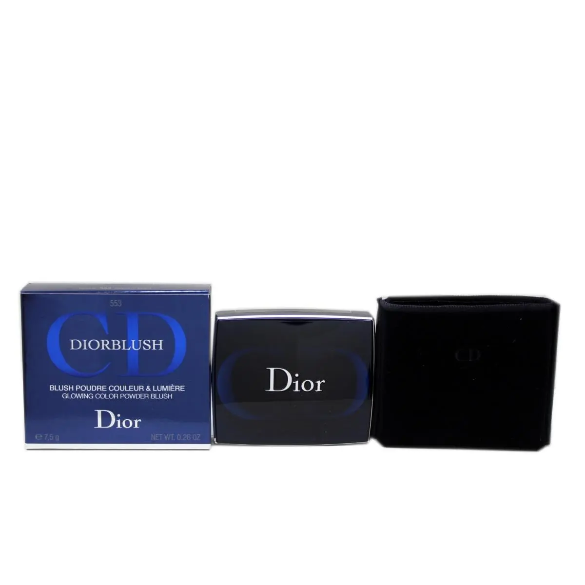 Dior Diorblush Glowing Color Powder Blush 7.5 G/0.26 Oz. 553 -peechy Keen