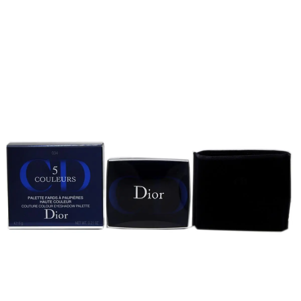 Dior 5 Couleurs Couture Colour Eyeshadow Palette 6G 034 Gris Gris