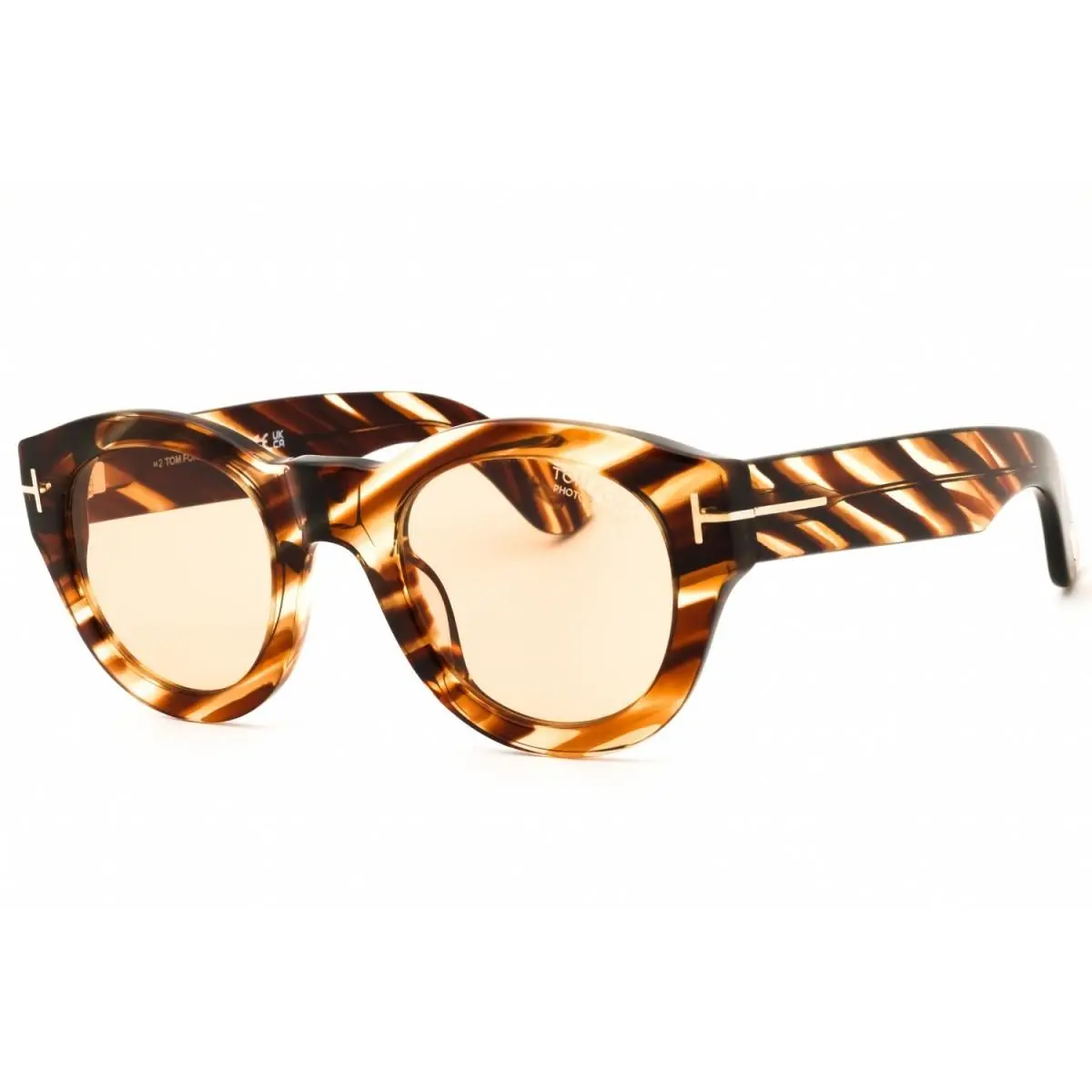 Tom Ford FT1212 55E Coloured Havana/brown 48-24-145 Sunglasses