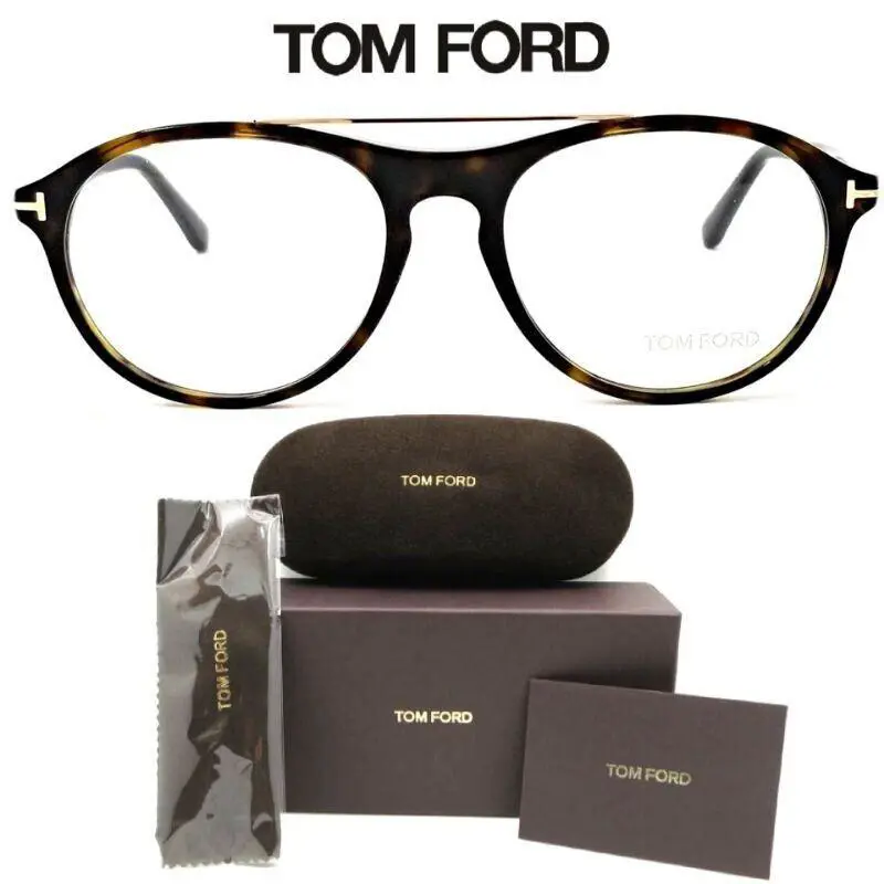 Tom Ford TF5411 052 Eyeglasses Frame Dark Havana Luxury Unisex Italy