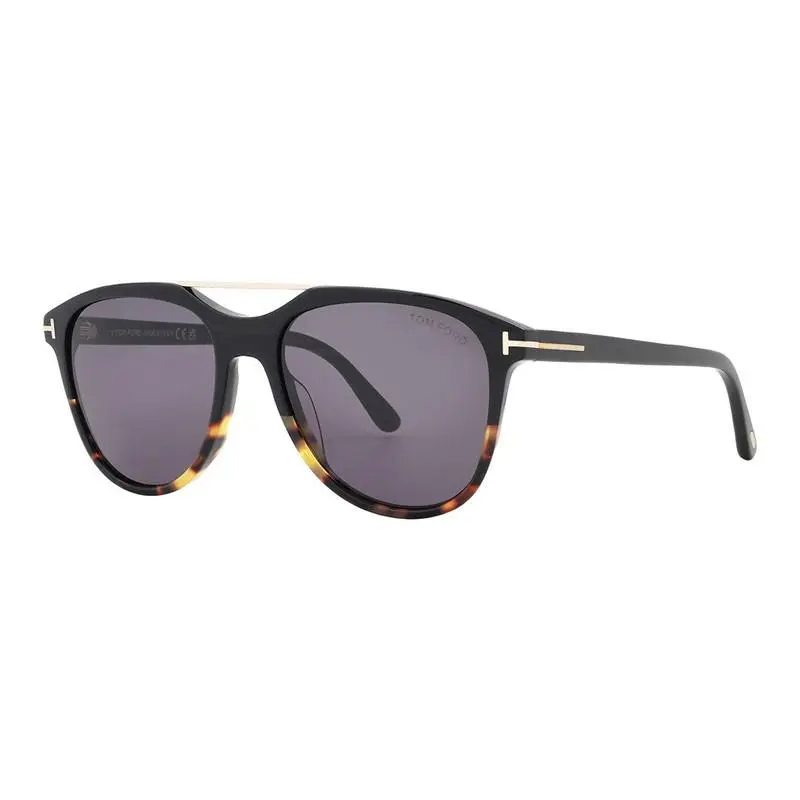 FT1098 05A Black/havana/smoke 54-17-145 Sunglasses by Tom Ford