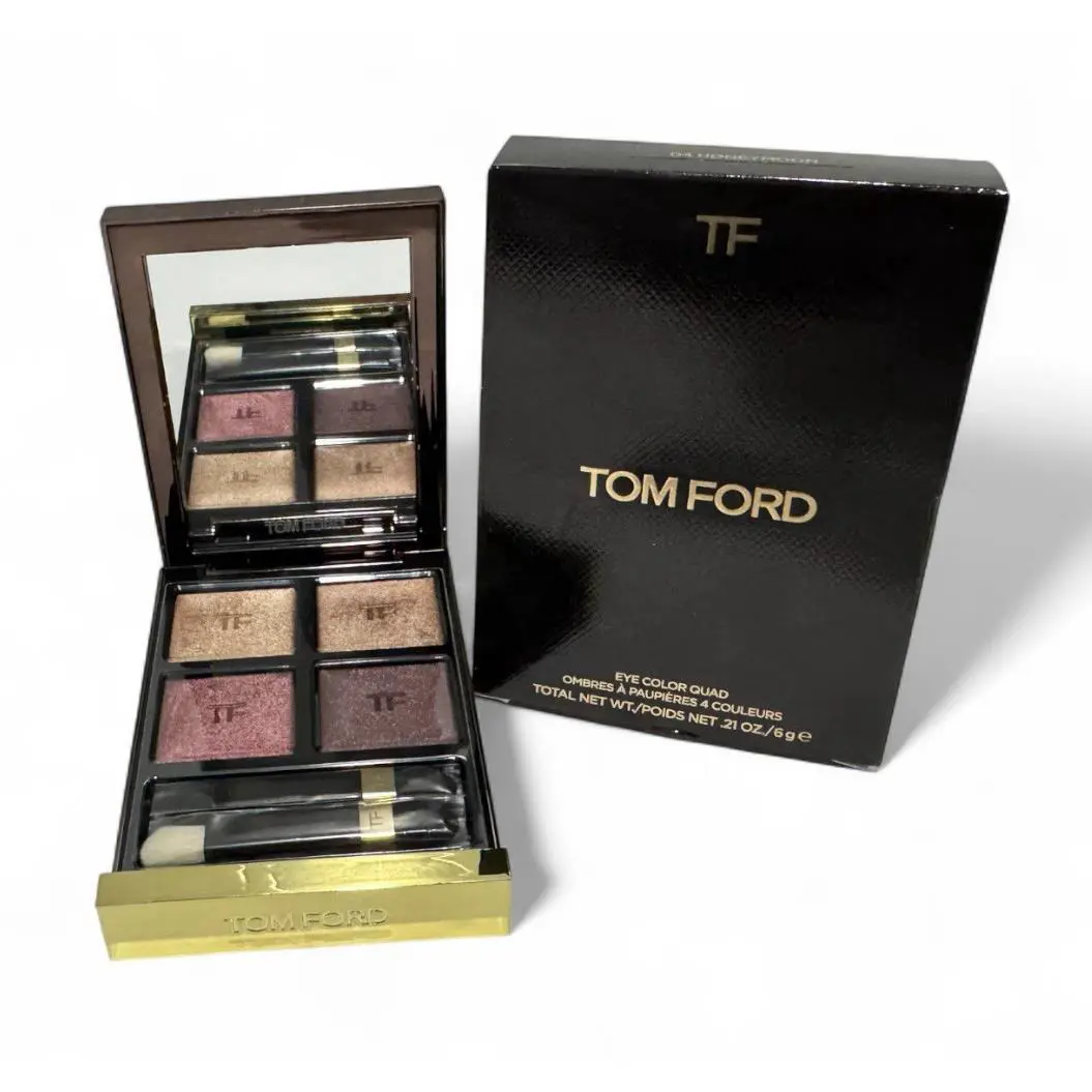 Eye Color Quad Eyeshadow Palette 04 Honeymoon Full Size 0.21oz/6g by Tom Ford