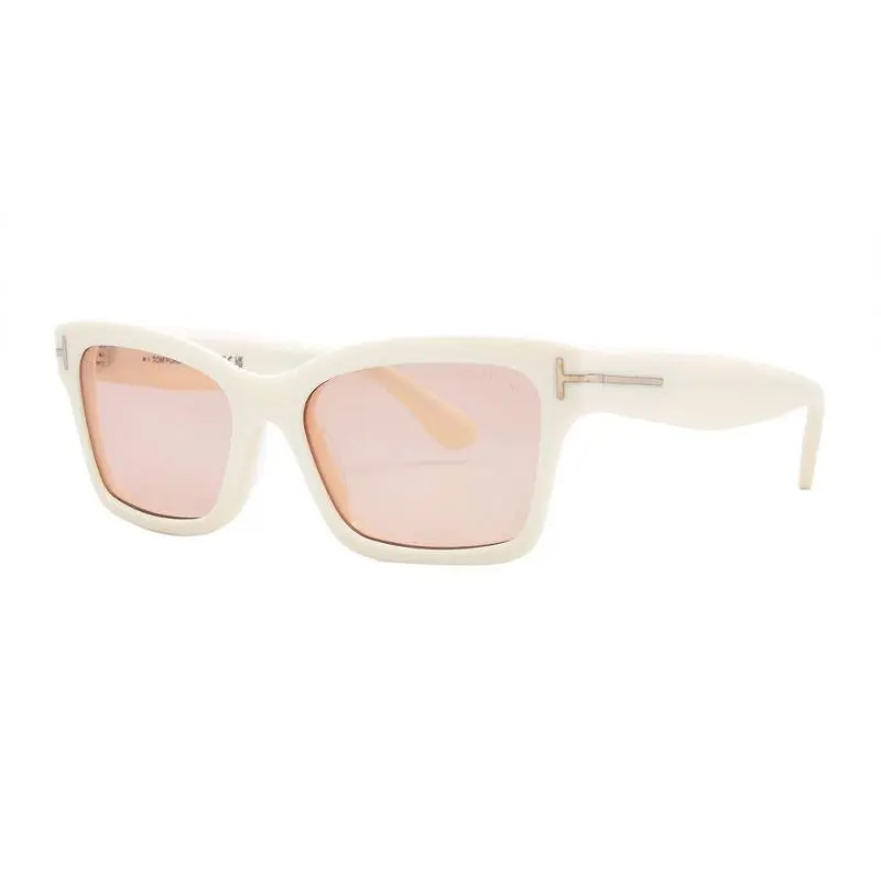 Tom Ford FT1085 Sunglasses Sun Glasses 25Z Ivory 54mm Women