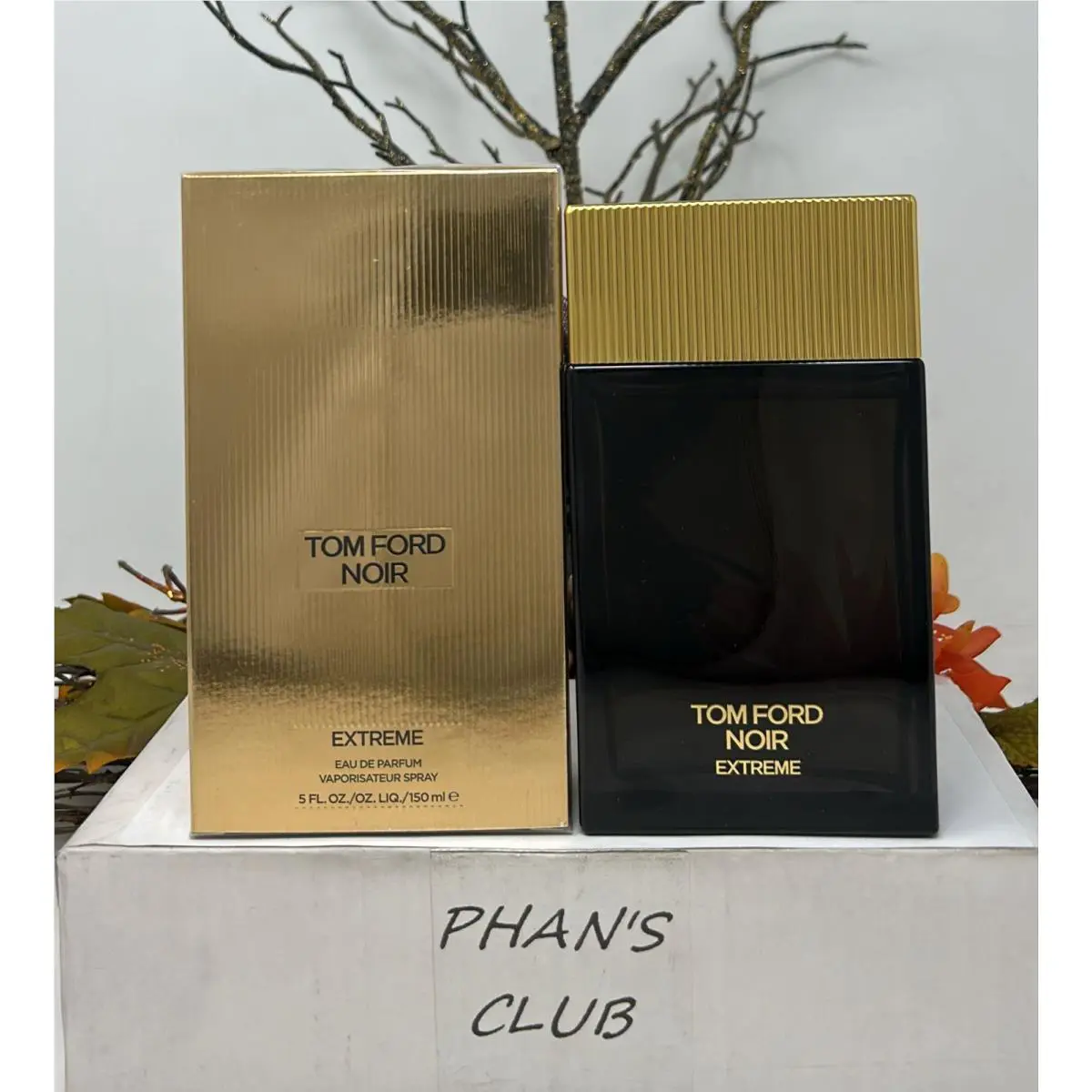 Tom Ford Noir Extreme 5oz Eau de Parfum Oriental Woody Cologne For Men
