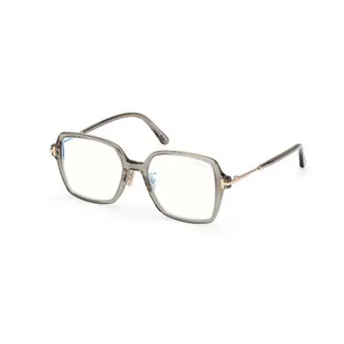 Tom Ford FT6057 DB 001 096 Shiny Dark Green Square Women`s Eyeglasses