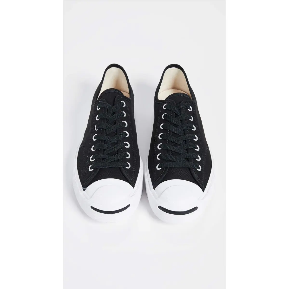 Jack Purcell Canvas Sneakers – Black 5W / 3.5M Unisex Size by Converse