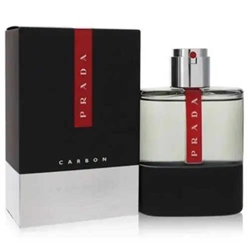 Luna Rossa Carbon by Prada Eau De Toilette Spray 3.4oz/100ml For Men Fragrance