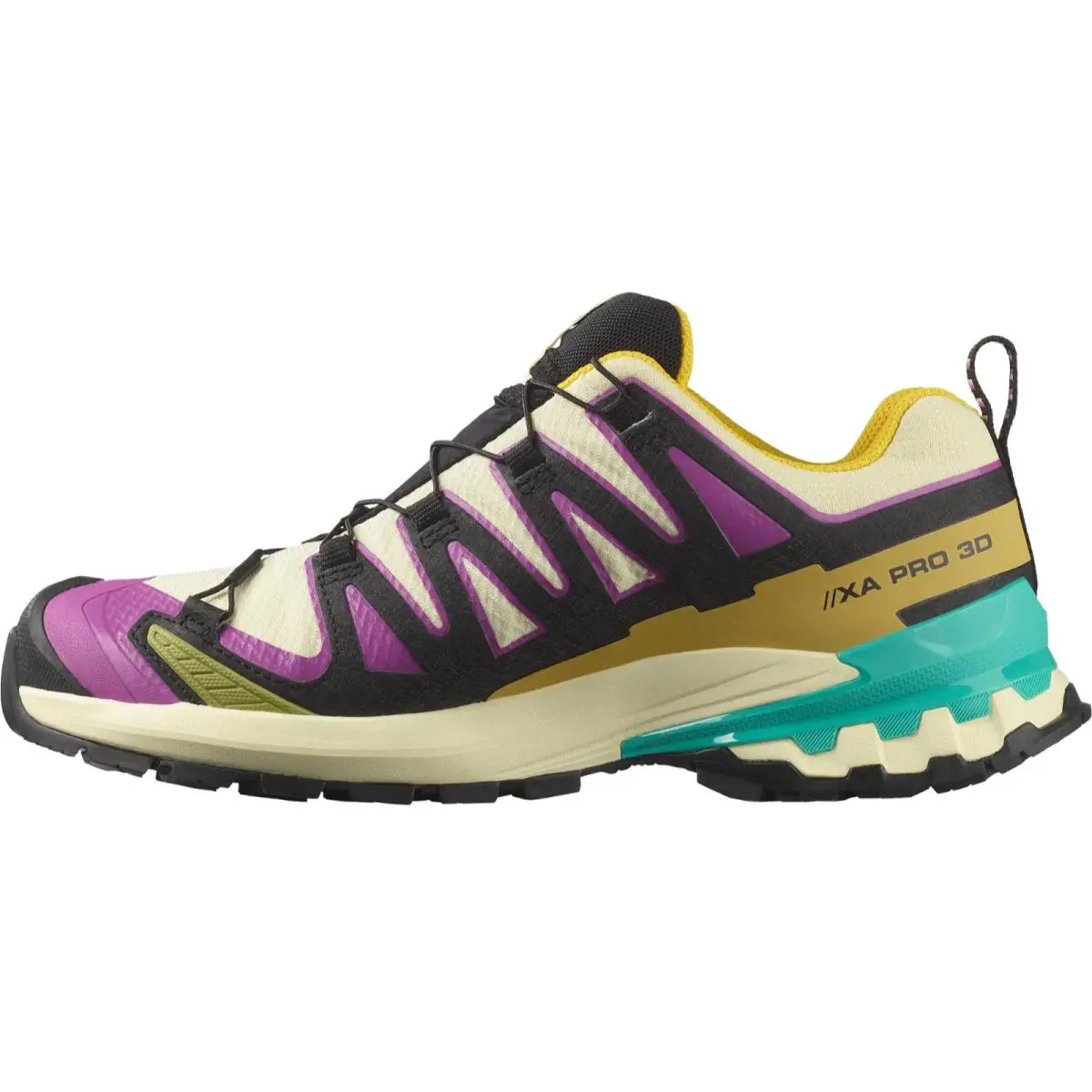 Salomon shoes - XA Pro 3D V9 GORE-TEX - L47882200 - Transparent Yellow/Black 3
