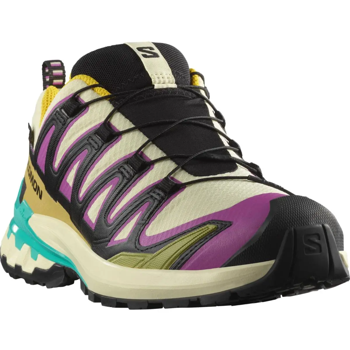 Salomon shoes - XA Pro 3D V9 GORE-TEX - L47882200 - Transparent Yellow/Black 6