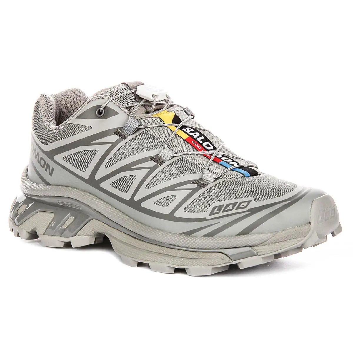 Salomon XT-6 Fast Lacing Hike Inspired Womens Sneaker Grey US 5 - 8