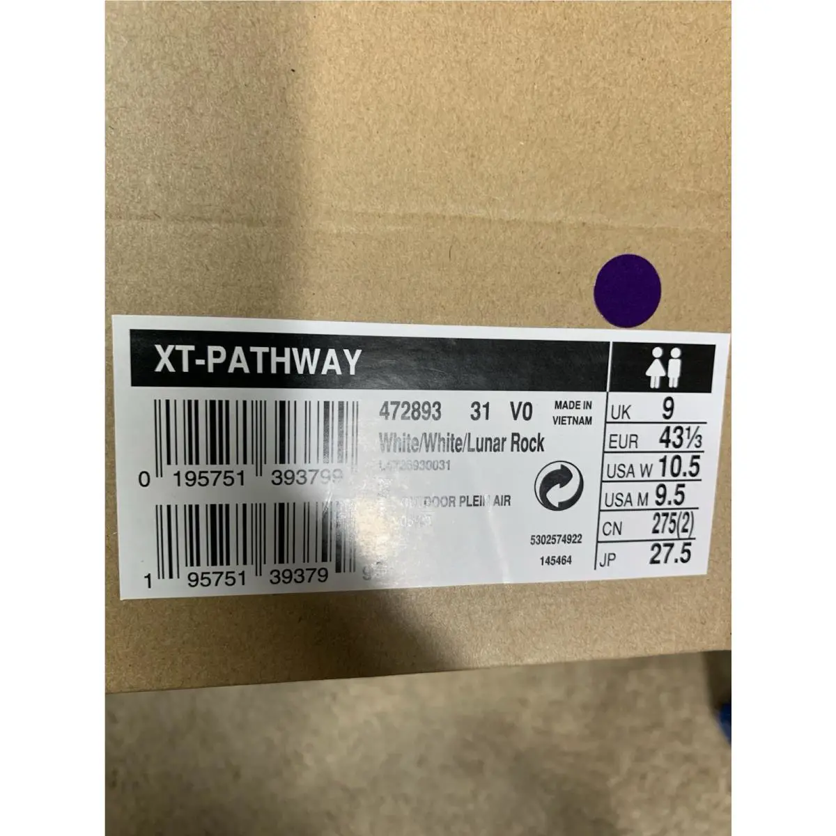 Salomon shoes - SALOMON XT-Pathway - White 3