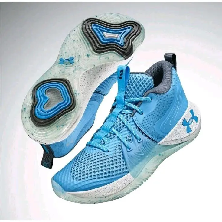 Under Armour shoes - Under Armour Embiid 1 - Embiid - 3023086-402 - Blue 3