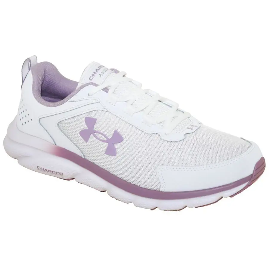 Under Armour Women`s Charged Assert 9 Running Shoe Style 3024862-101 - White
