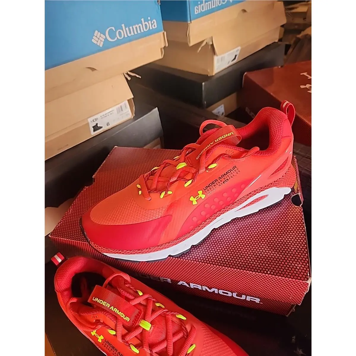 Under Armour shoes - Under Armour HOVR Infinite 2 - 3023633-601 - Red 0