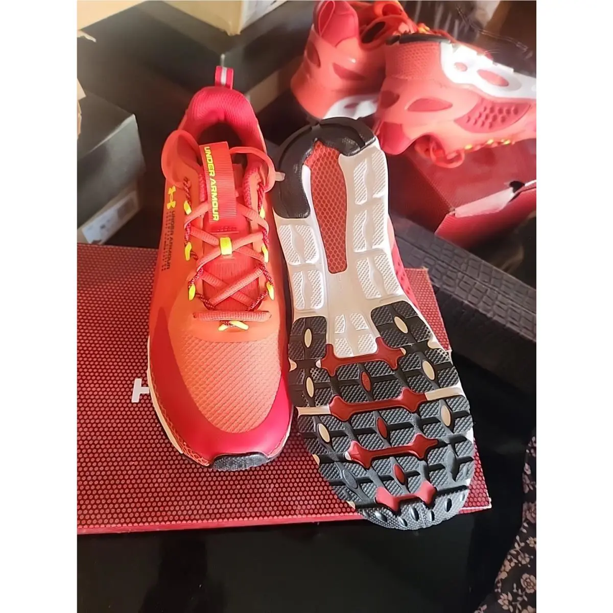 Under Armour shoes - Under Armour HOVR Infinite 2 - 3023633-601 - Red 3