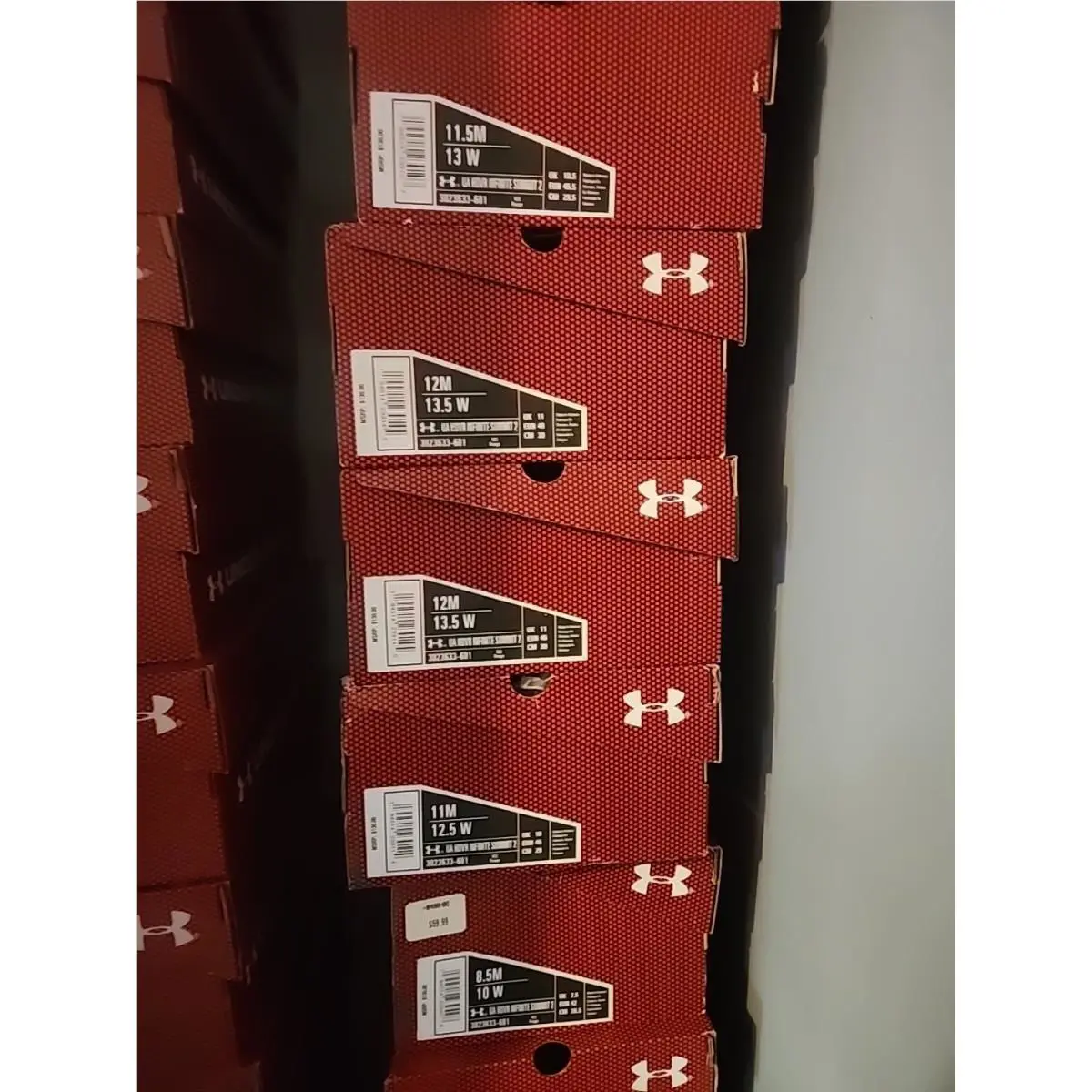 Under Armour shoes - Under Armour HOVR Infinite 2 - 3023633-601 - Red 5