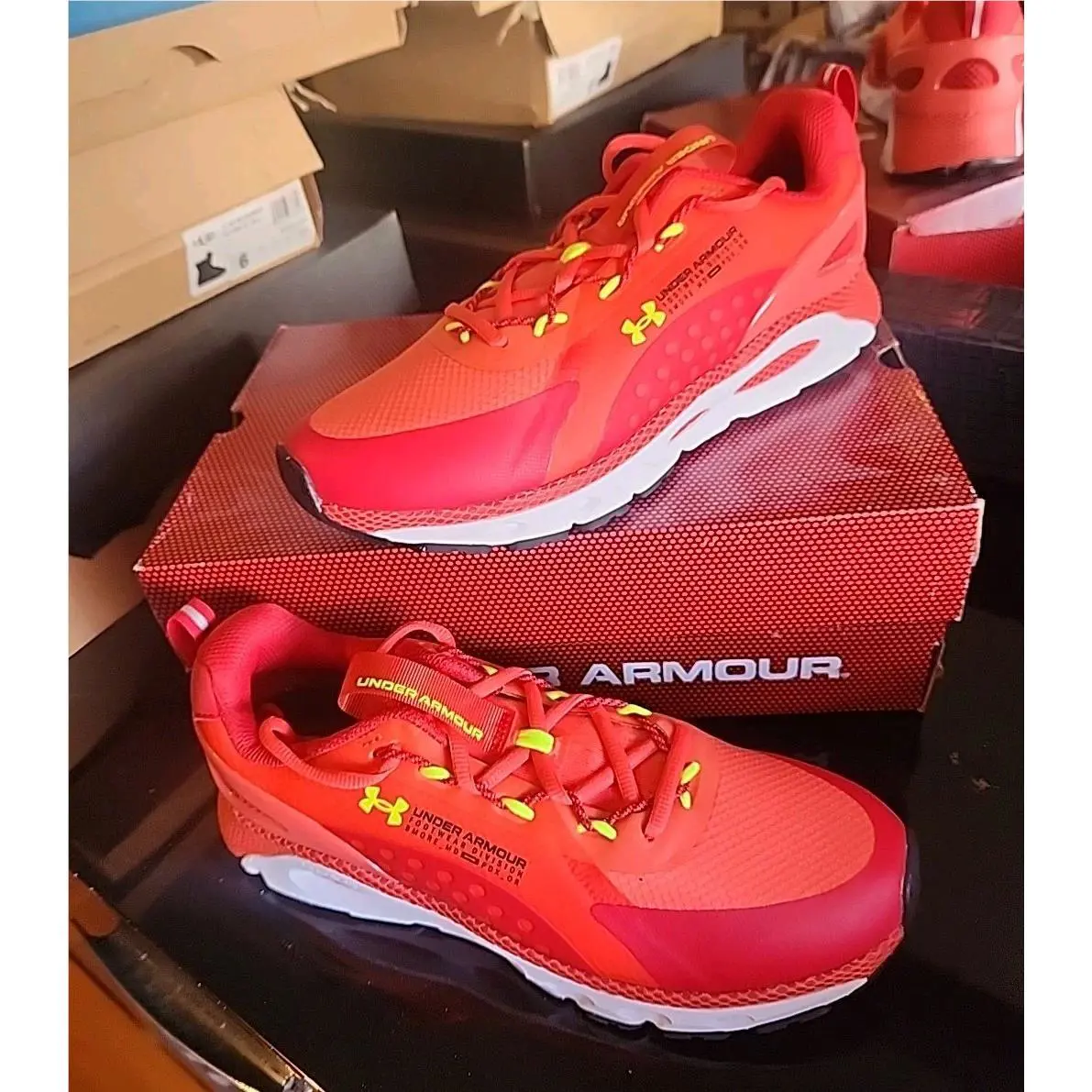 Under Armour shoes - Under Armour HOVR Infinite 2 - 3023633-601 - Red 6