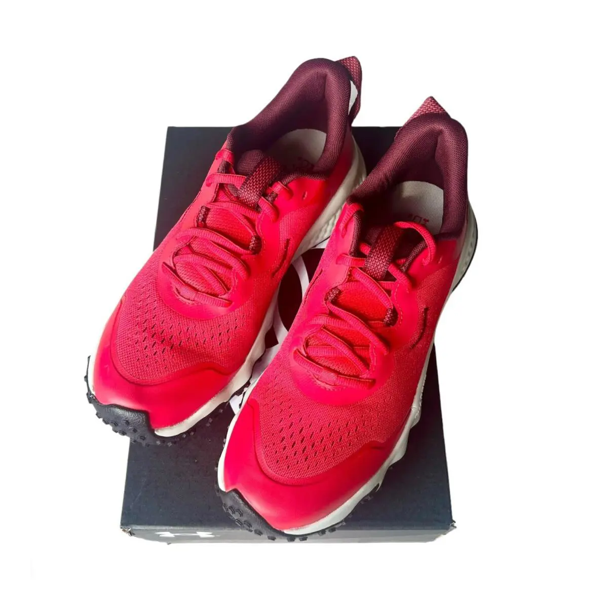 Under Armour shoes - Under Armour Charged Maven Trail - 3026136-602 - Red 1