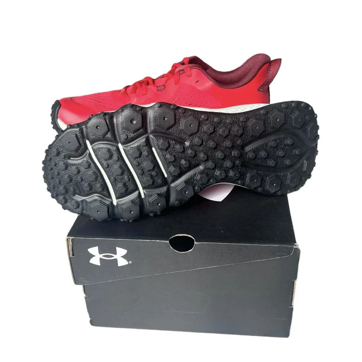 Under Armour shoes - Under Armour Charged Maven Trail - 3026136-602 - Red 3