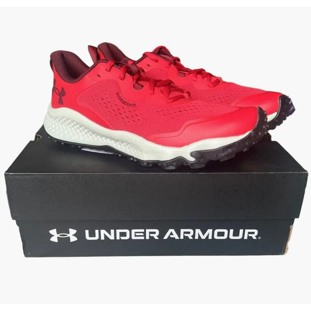 Under Armour shoes - Under Armour Charged Maven Trail - 3026136-602 - Red 5