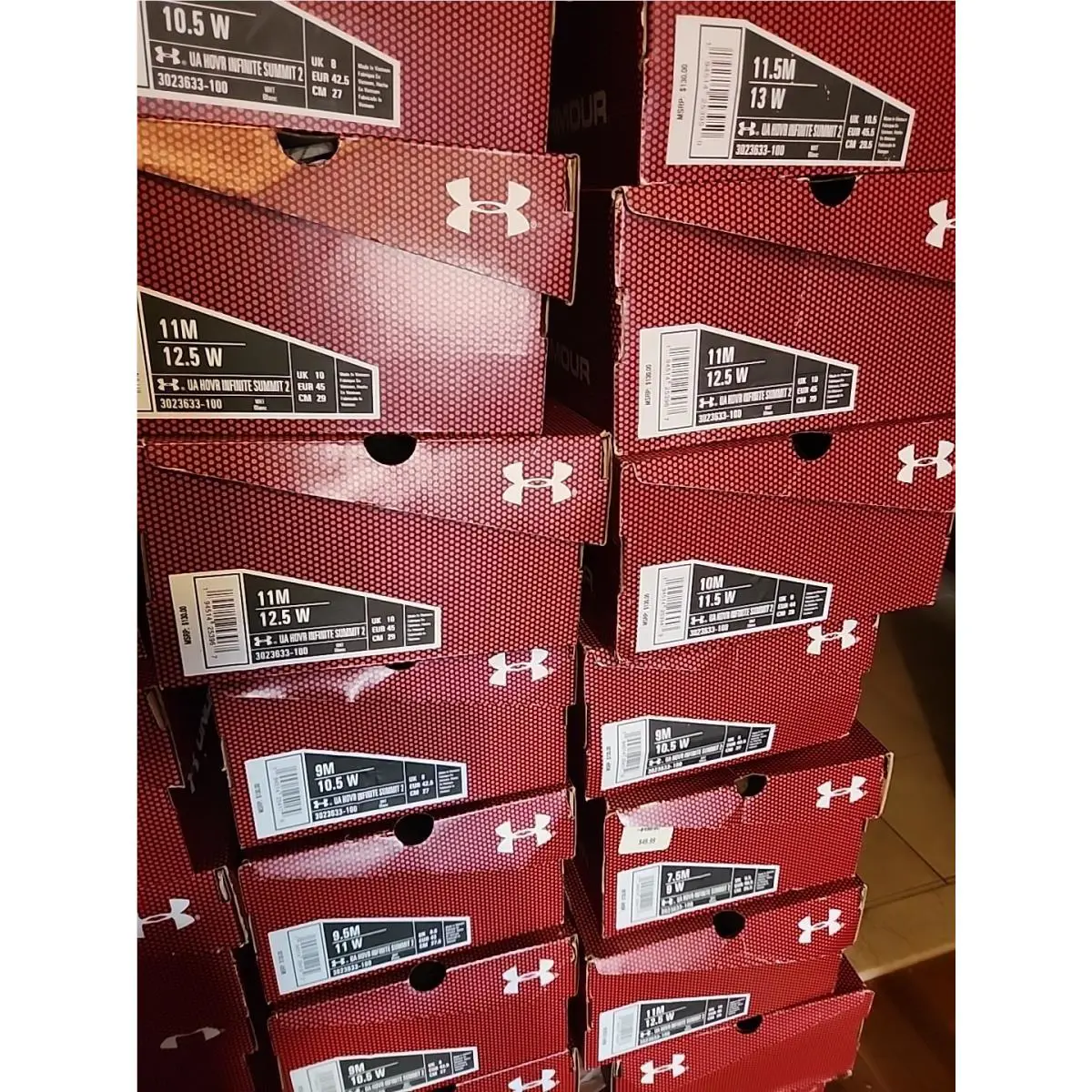 Under Armour shoes - Under Armour HOVR Infinite 2 - 3023633-100 - White 5