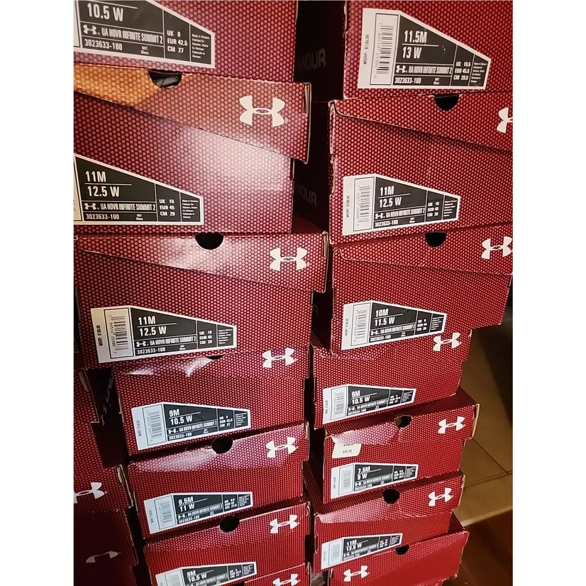 Under Armour shoes - Under Armour HOVR Infinite 2 - 3023633-100 - White 12