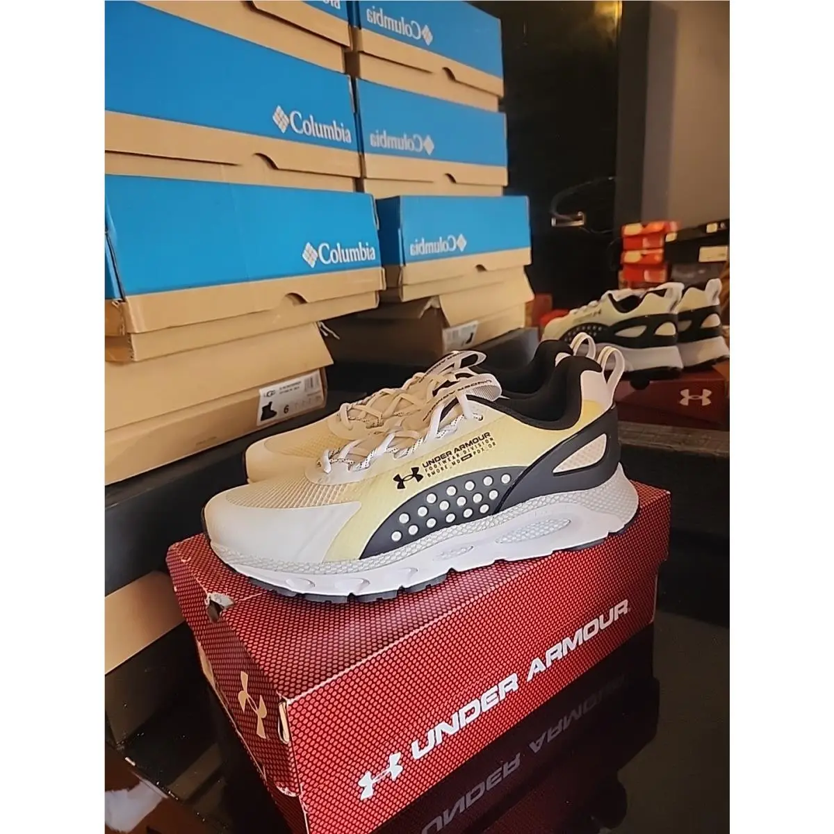 Under Armour shoes - Under Armour HOVR Infinite 2 - 3023633-100 - White 6