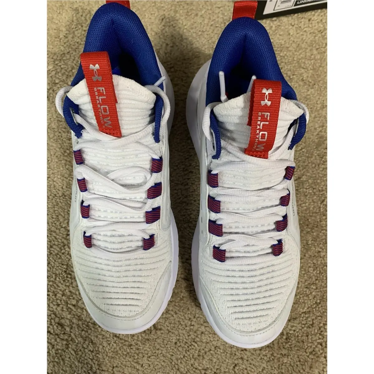 Under Armour shoes - Under Armour Flow Breakthru 5 - 6003104-100 - White 2