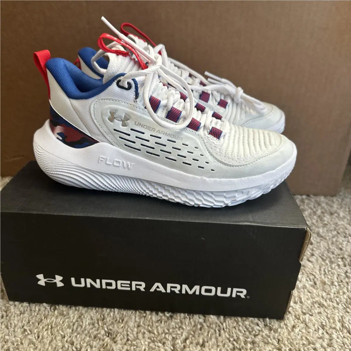 Under Armour shoes - Under Armour Flow Breakthru 5 SS - 6003104-100 - White 0