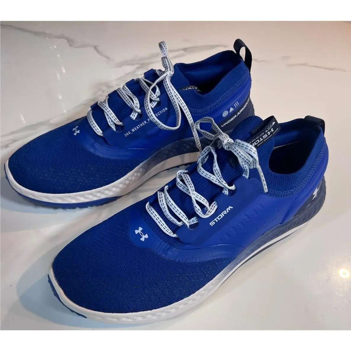 Under Armour Charged Phantom SL Storm Spikeless Golf Shoes Sz 10 3026400 401