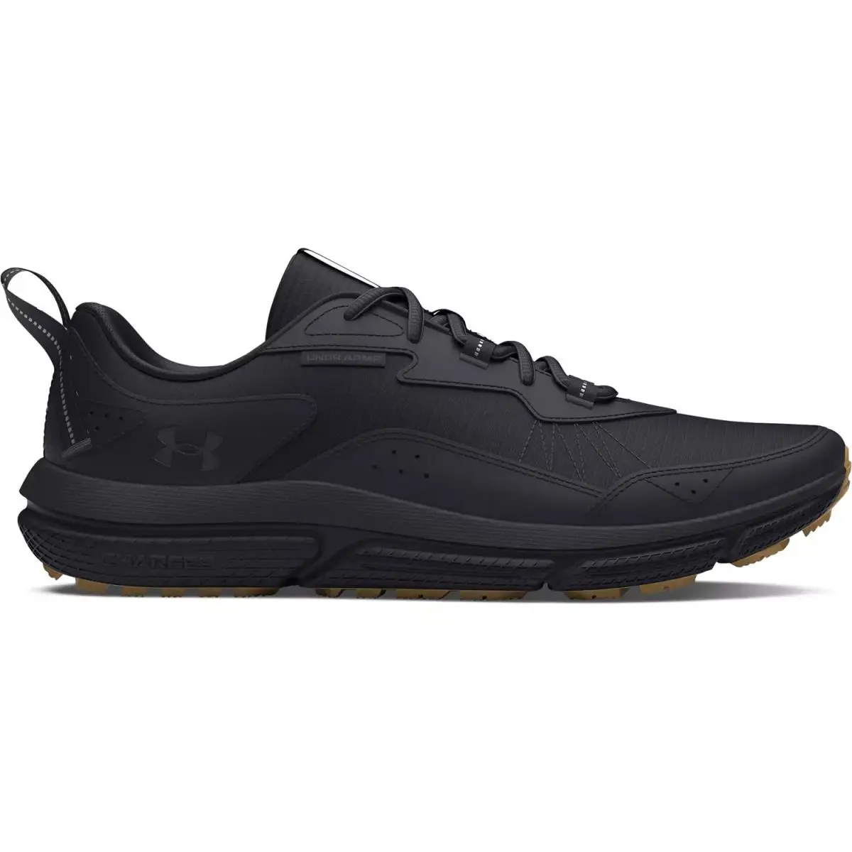 Under Armour Charged Verssert 2 Men`s Running Shoes Black Gray 8.5 M - Black