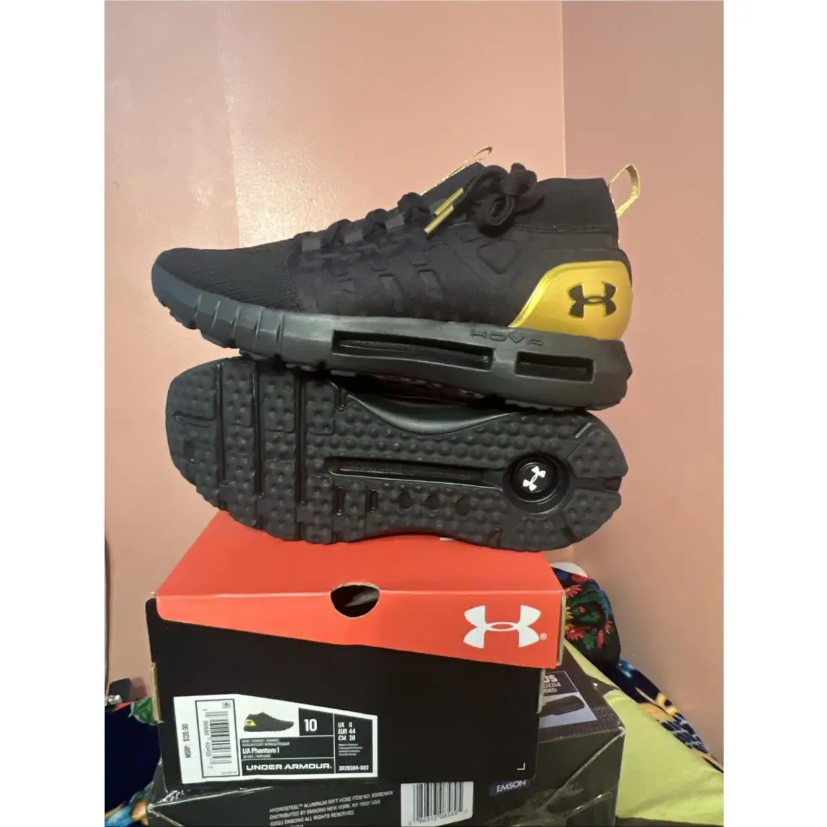 Under Armour shoes - Phantom 1 Modern - Phantom Modern - 3028384-002 - Black (UPC: 0196886404657) 0