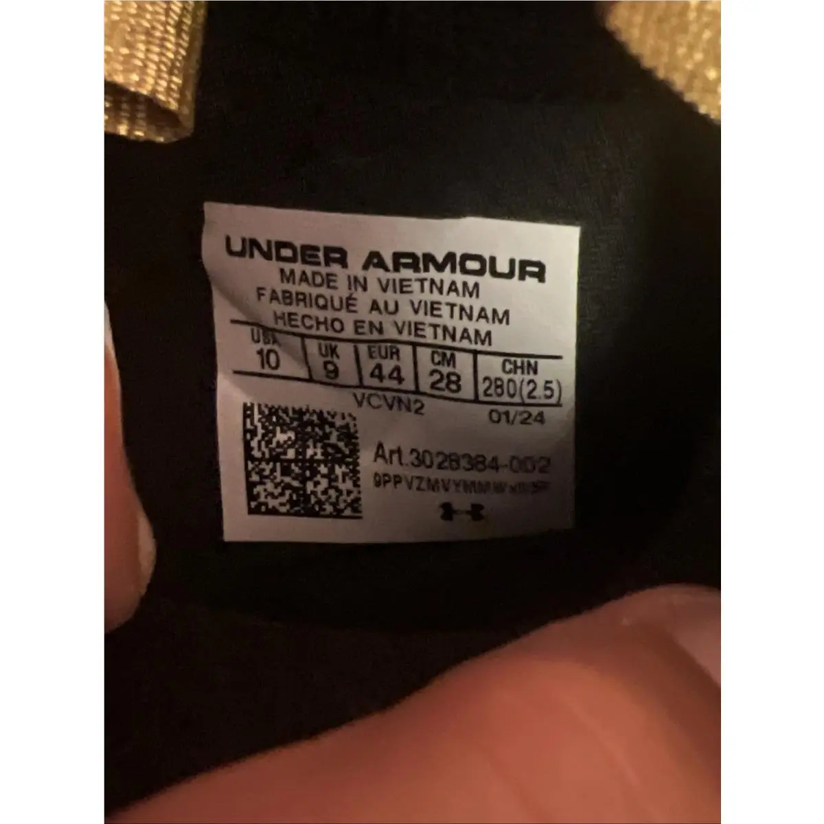 Under Armour shoes - Phantom 1 Modern - Phantom Modern - 3028384-002 - Black (UPC: 0196886404657) 18