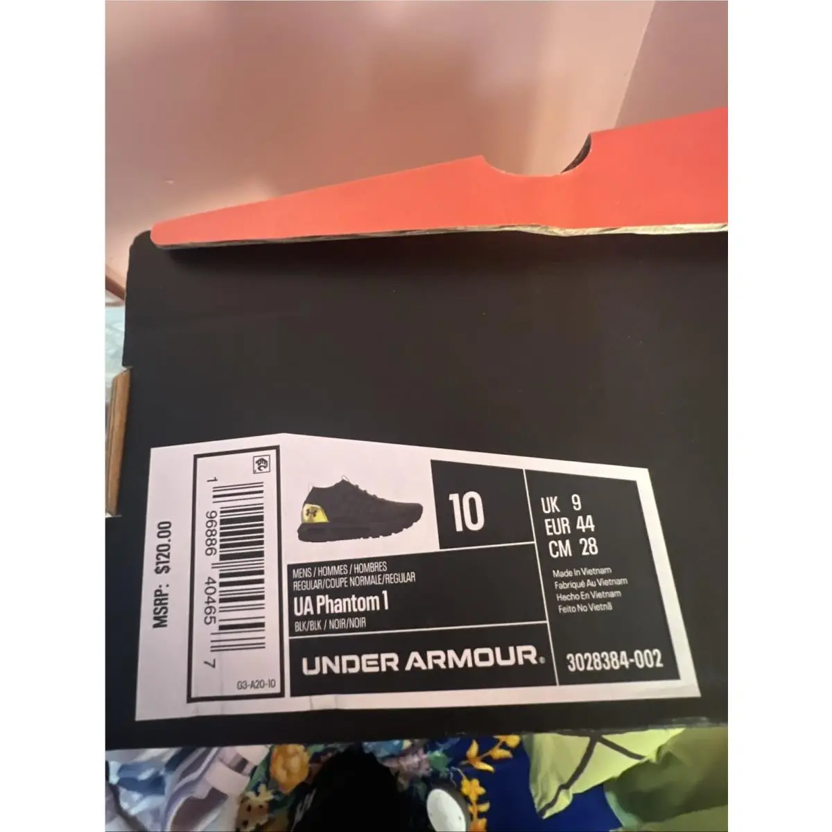Under Armour shoes - Phantom 1 Modern - Phantom Modern - 3028384-002 - Black (UPC: 0196886404657) 22