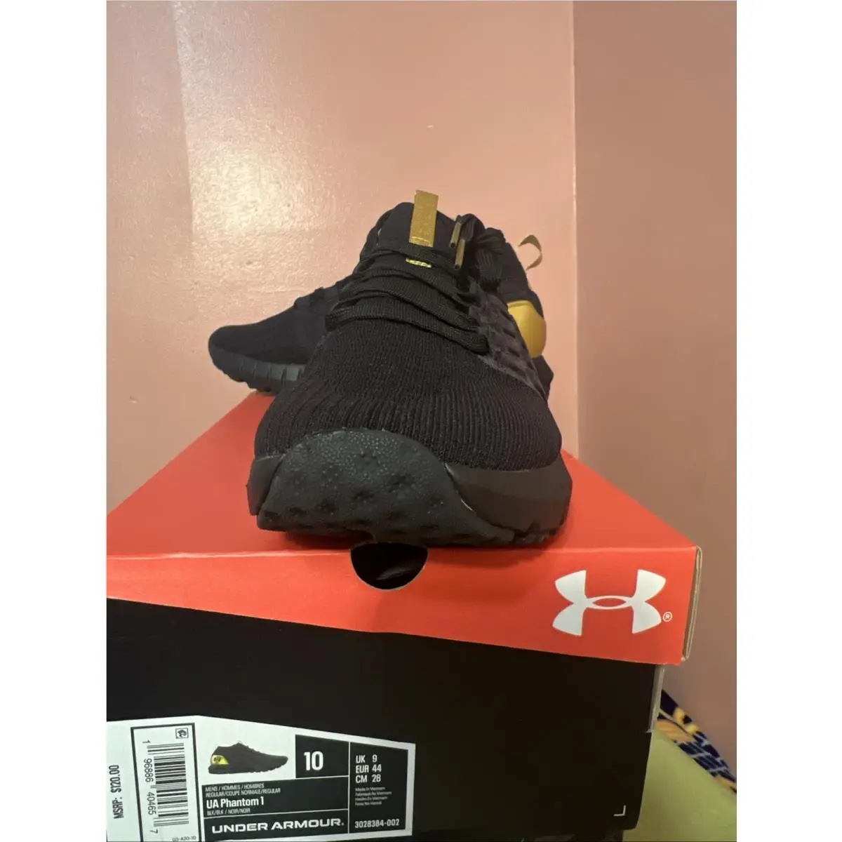 Under Armour shoes - Phantom 1 Modern - Phantom Modern - 3028384-002 - Black (UPC: 0196886404657) 2