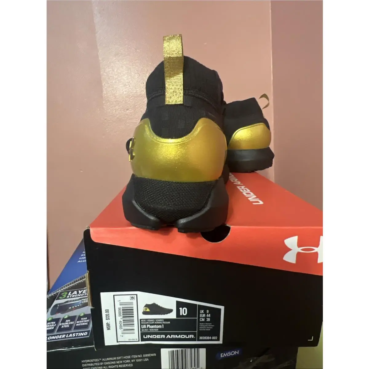 Under Armour shoes - Phantom 1 Modern - Phantom Modern - 3028384-002 - Black (UPC: 0196886404657) 4
