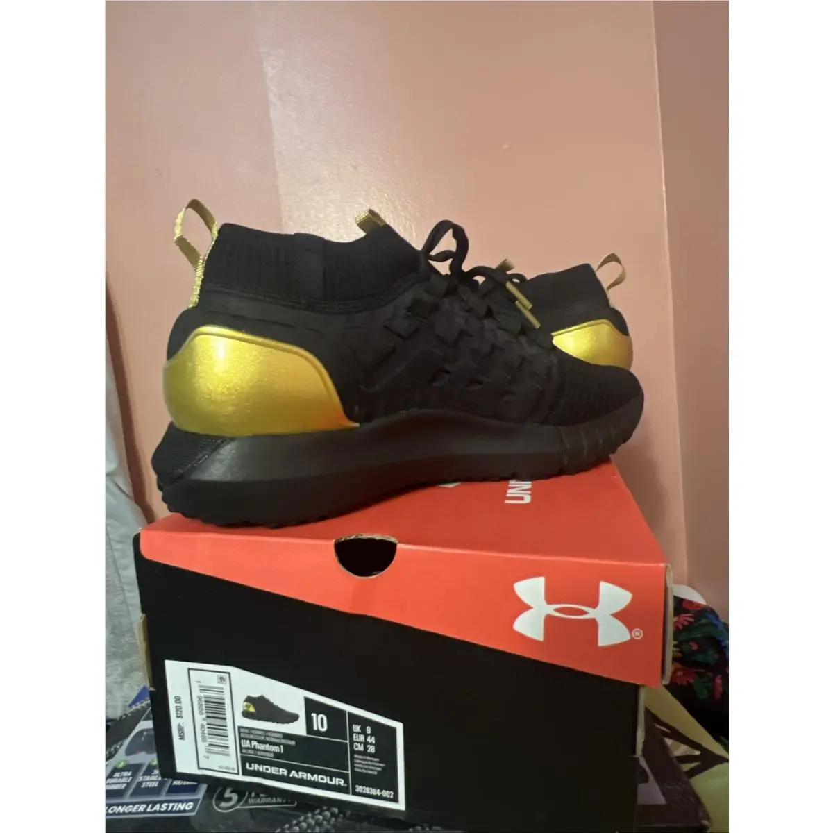 Under Armour shoes - Phantom 1 Modern - Phantom Modern - 3028384-002 - Black (UPC: 0196886404657) 6