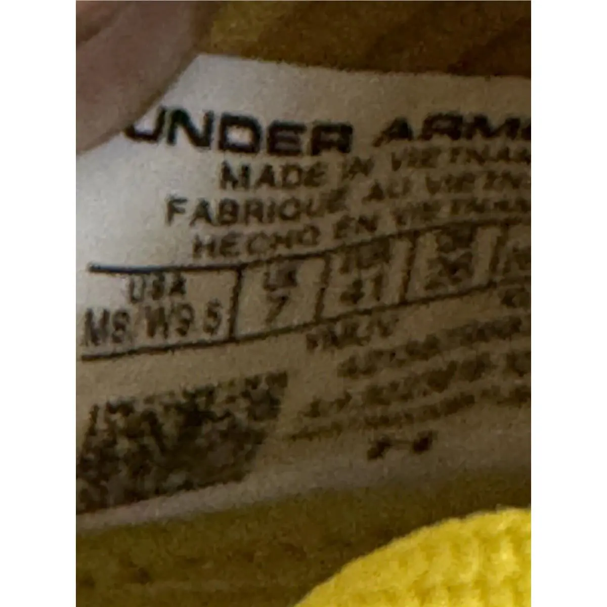 Under Armour shoes - Under Armour Curry Flow - Curry Flow - 3023815-108 - Yellow 4