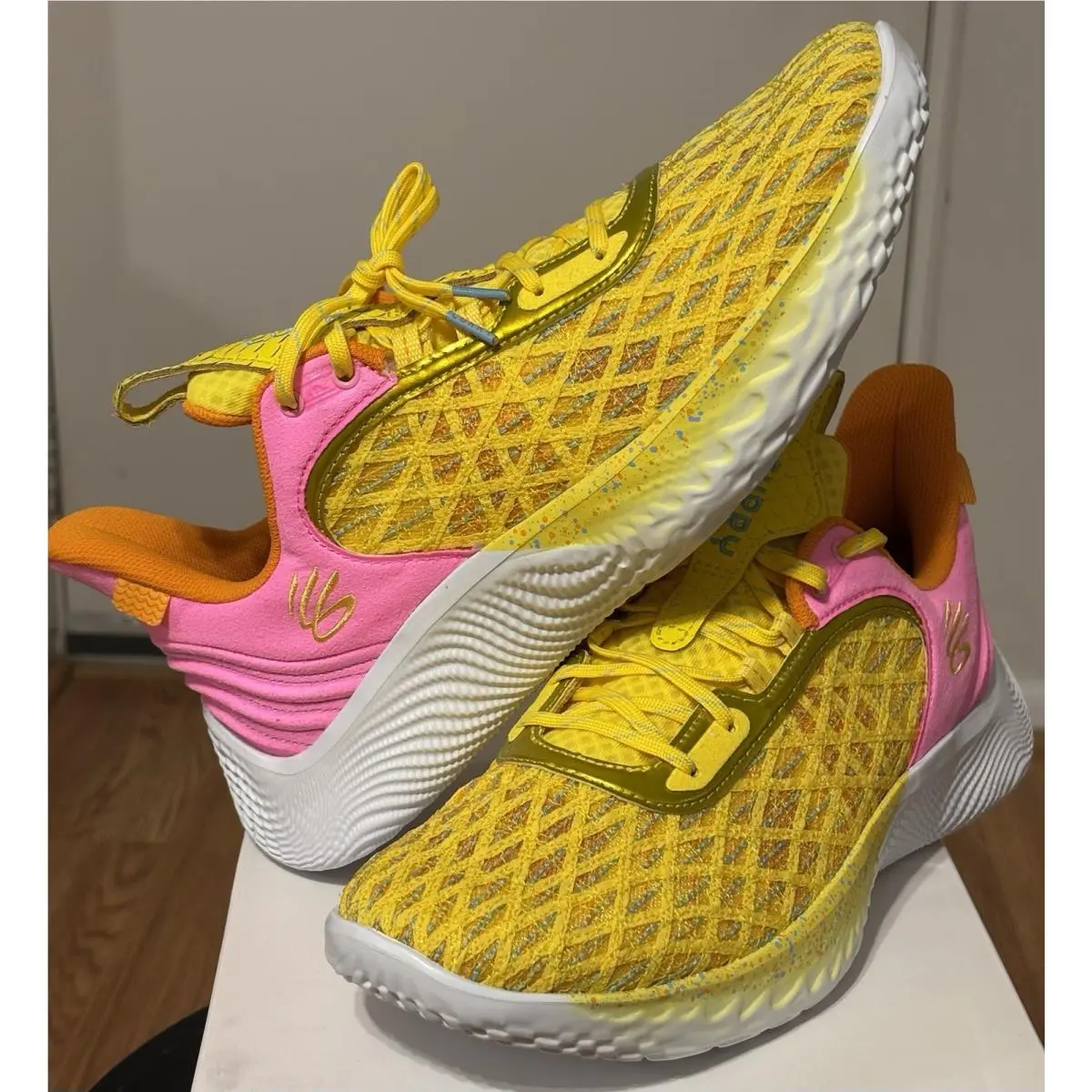 Under Armour shoes - Under Armour 695 - 3028376-001 - Yellow 3
