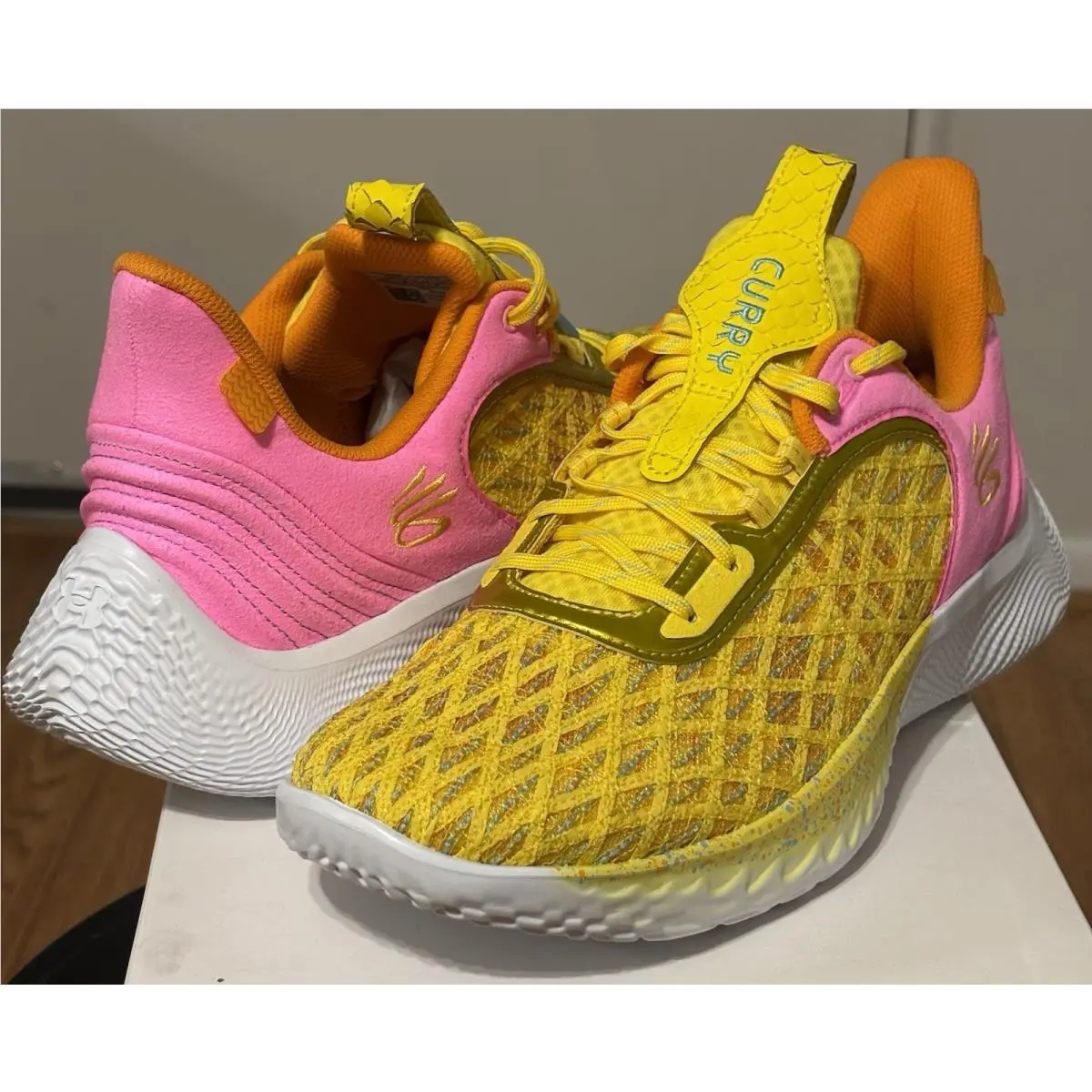 Under Armour shoes - Under Armour 695 - 3028376-001 - Yellow 4