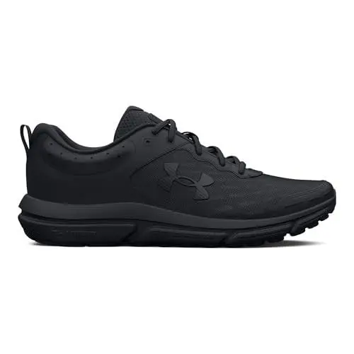 Women`s Charged Assert 10 Shoes Black/black - 3026179-BLACK-6 by Under Armour