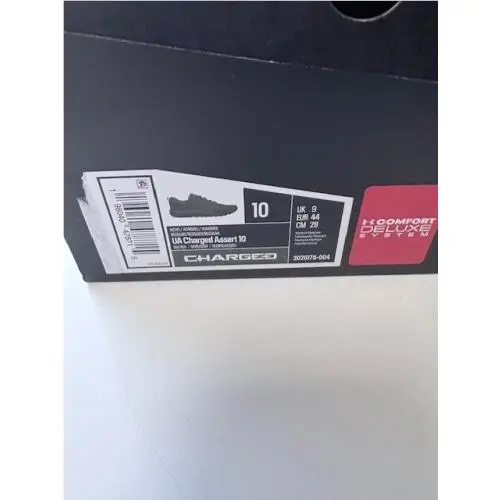 Under Armour shoes - Under Armour Charged Assert 10 - 3021707-300-S - Black 0