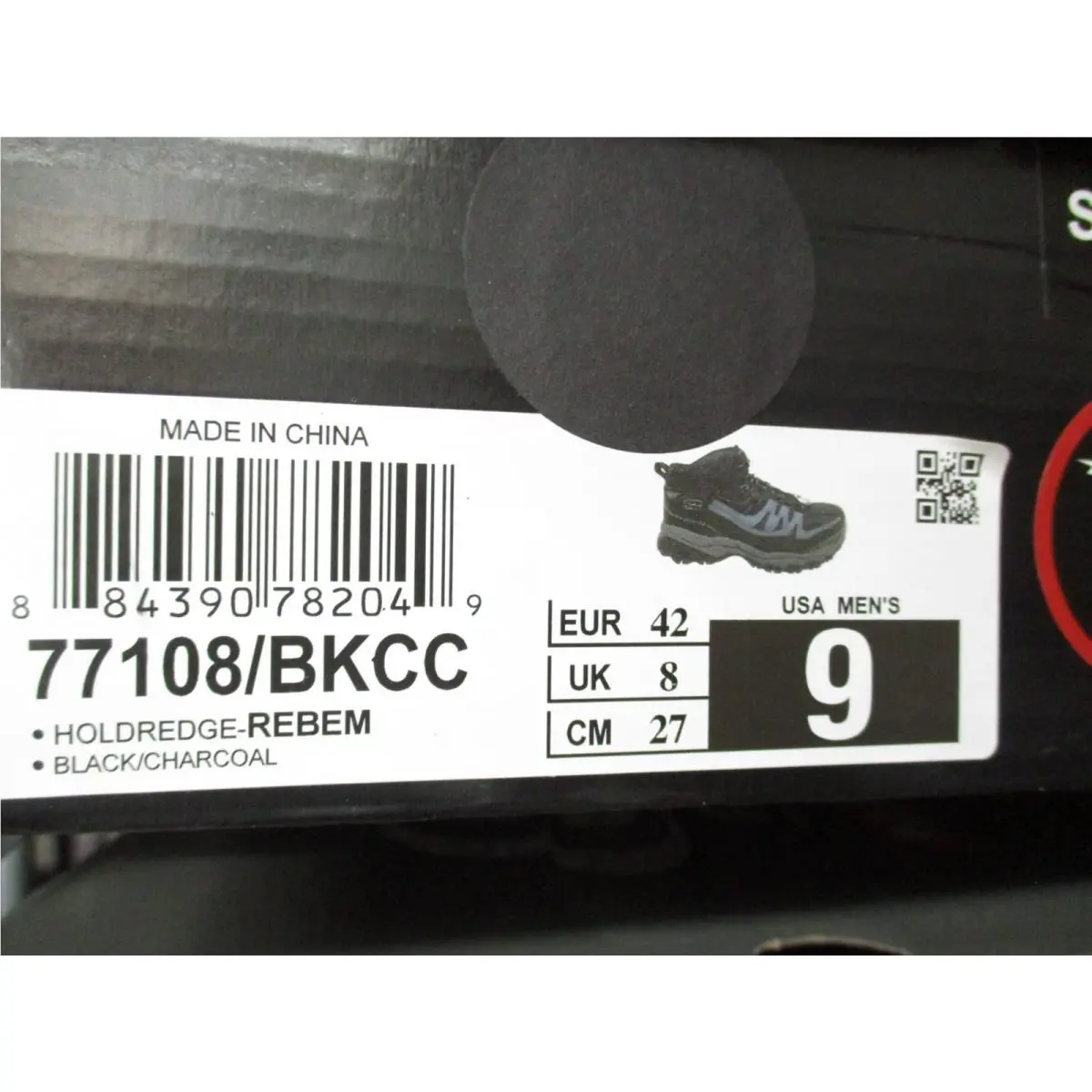 Skechers shoes - Skechers Work Holdredge Rebem - Work Holdredge Rebem - 77108/BKCC 77108W/BKCC - Black 7