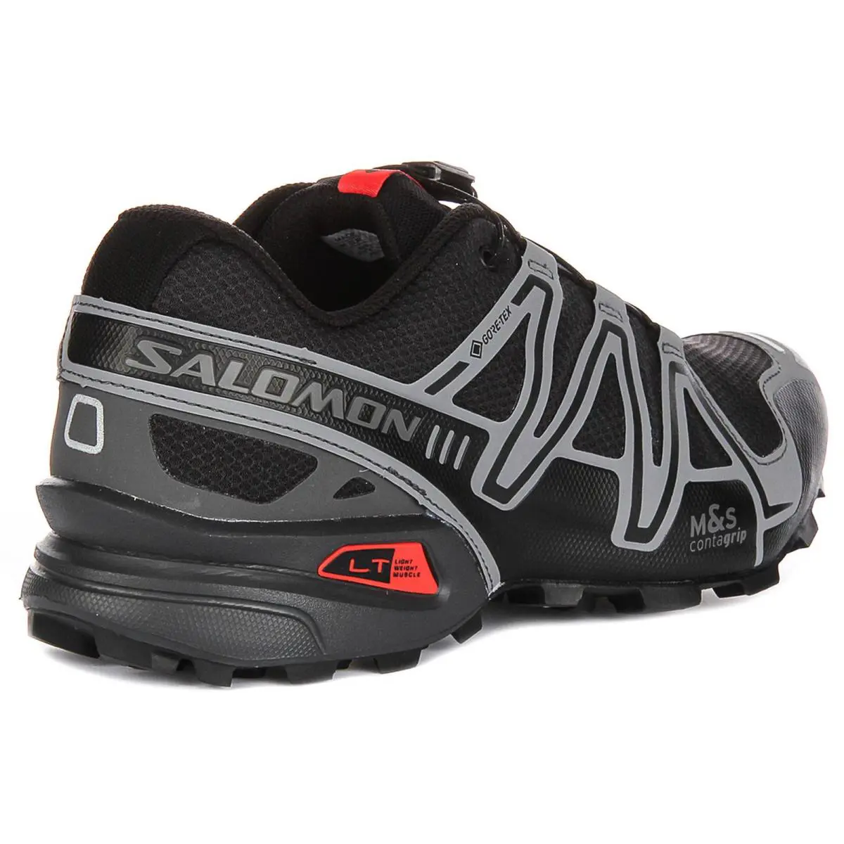 Salomon shoes - Black Red 1