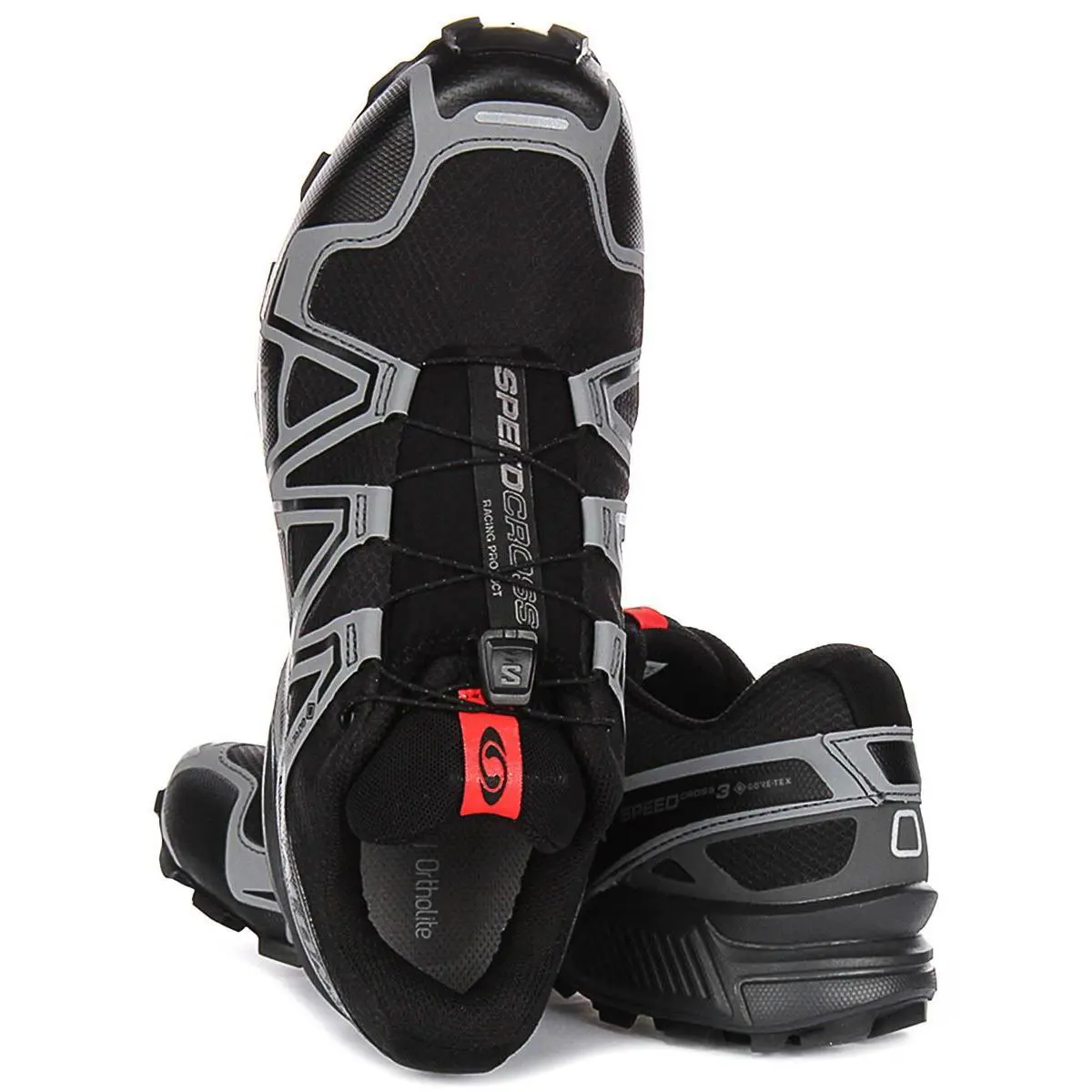 Salomon shoes - Black Red 2