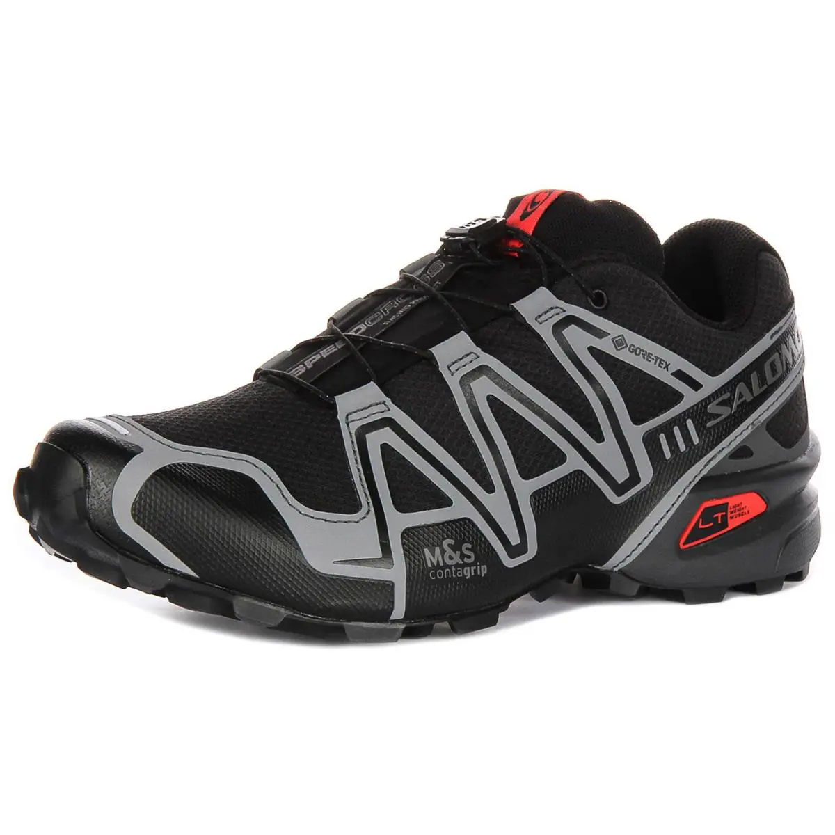 Salomon shoes - Black Red 4