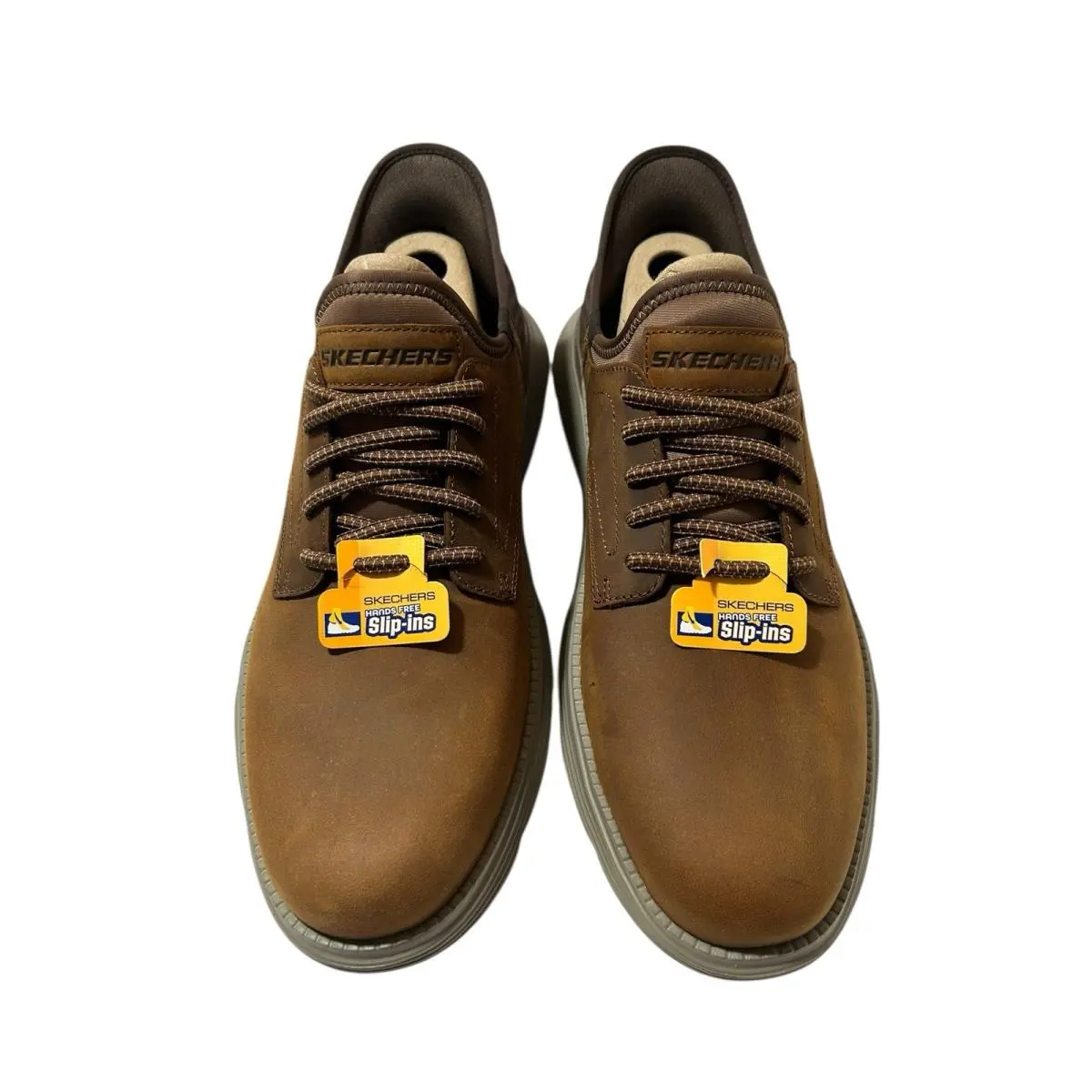 Skechers shoes - SLIP-INS GARZA - GARZA - 205046-CDB - Dark Brown (UPC: 0196989359809) 8