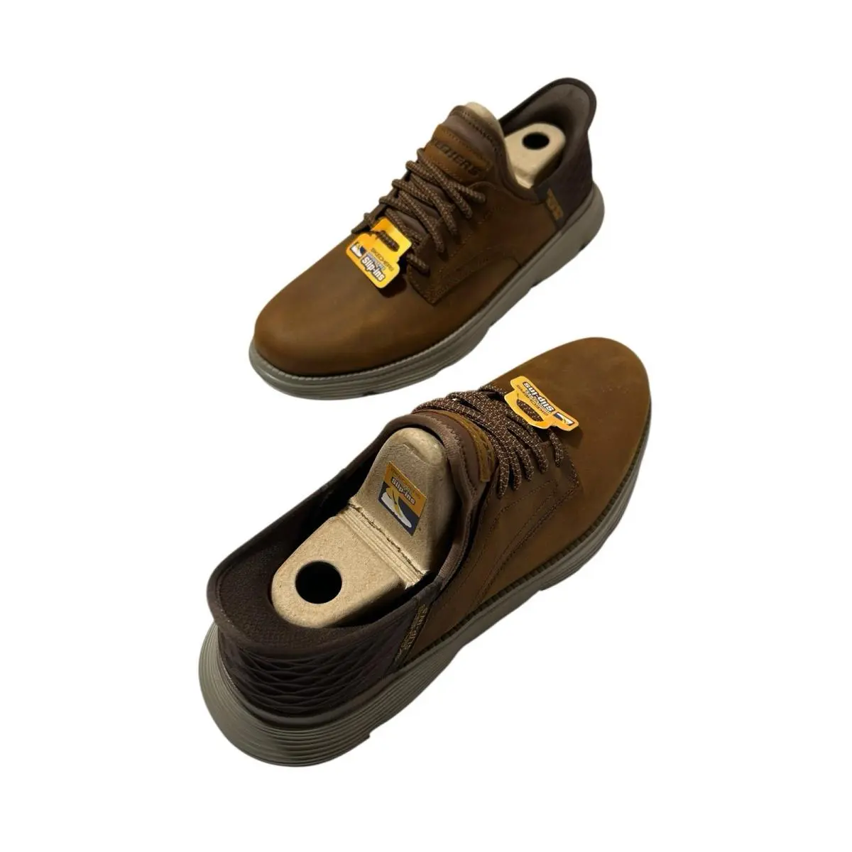 Skechers shoes - SLIP-INS GARZA - GARZA - 205046-CDB - Dark Brown (UPC: 0196989359809) 2